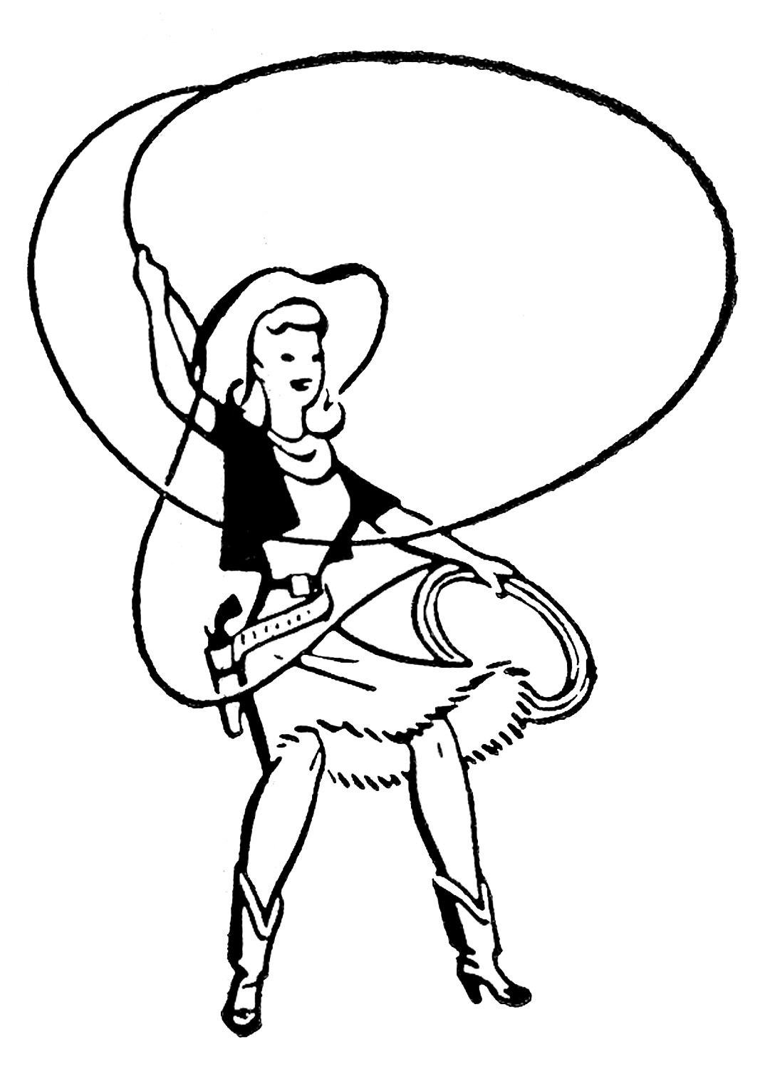 Cowgirl Images Clipart Clipart