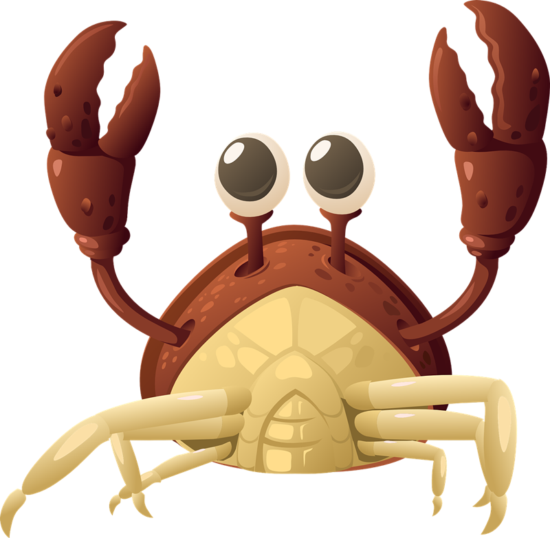 Crab 4 Transparent Image Clipart