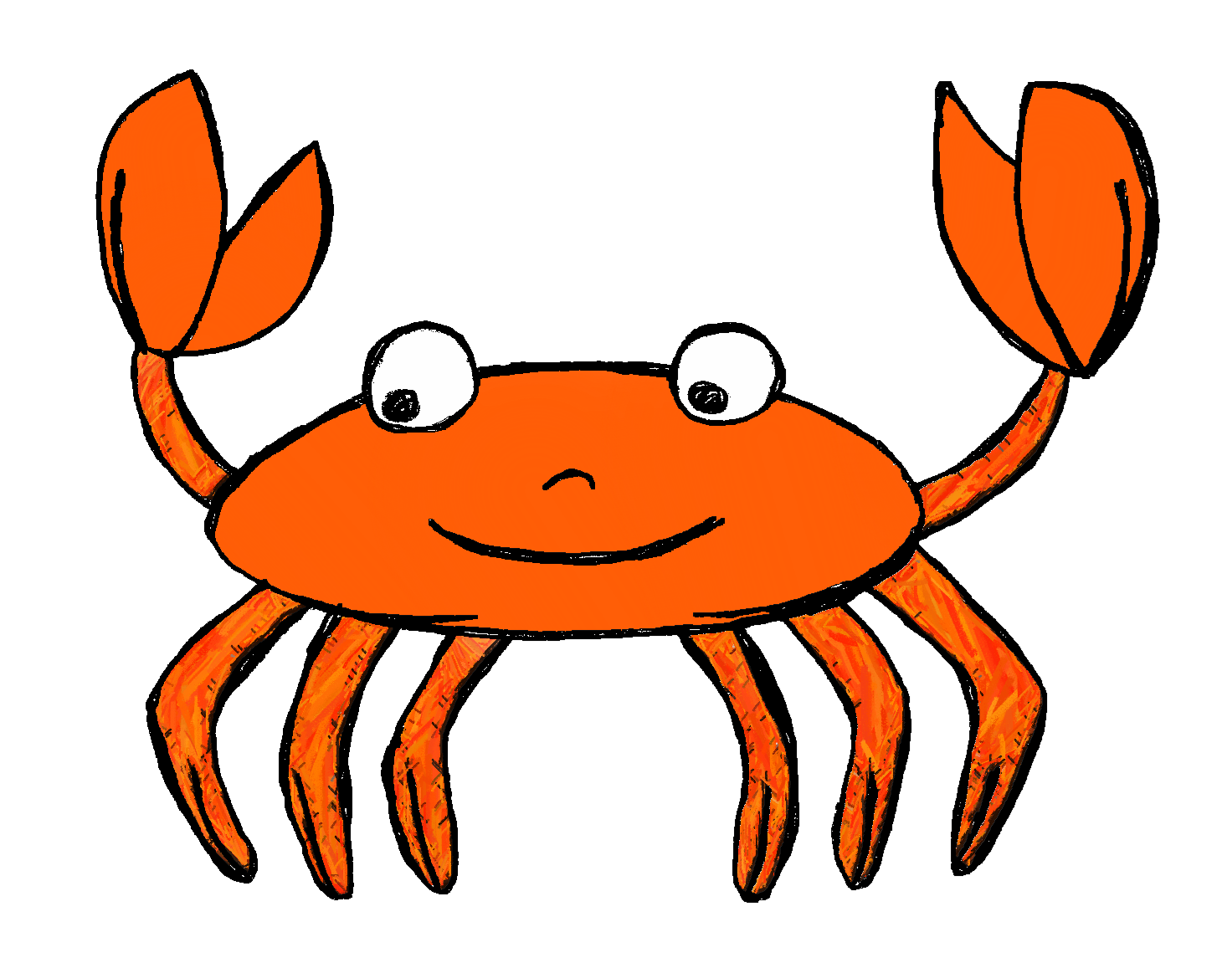 Crab Black And White Images Free Download Clipart