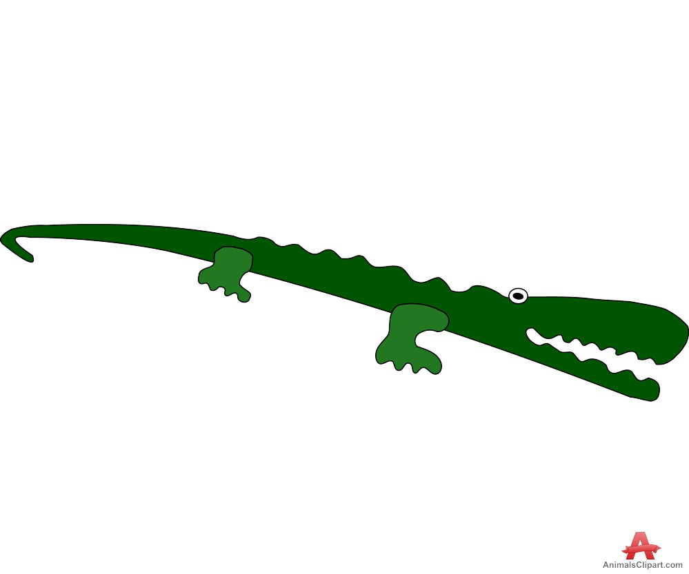 Crocodile Long Alligator Design Download Transparent Image Clipart