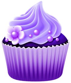 Cupcake On Cupcake And Mickey Cupcakes Clipart