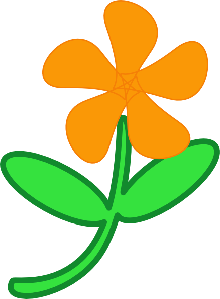 Daisy Flower At Clker Vector Free Download Clipart