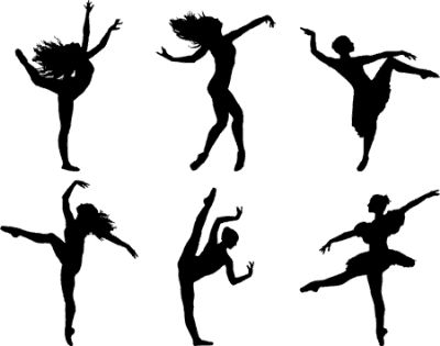 Dance Silhouette Bing Images Crafts Silhouette Svg Clipart