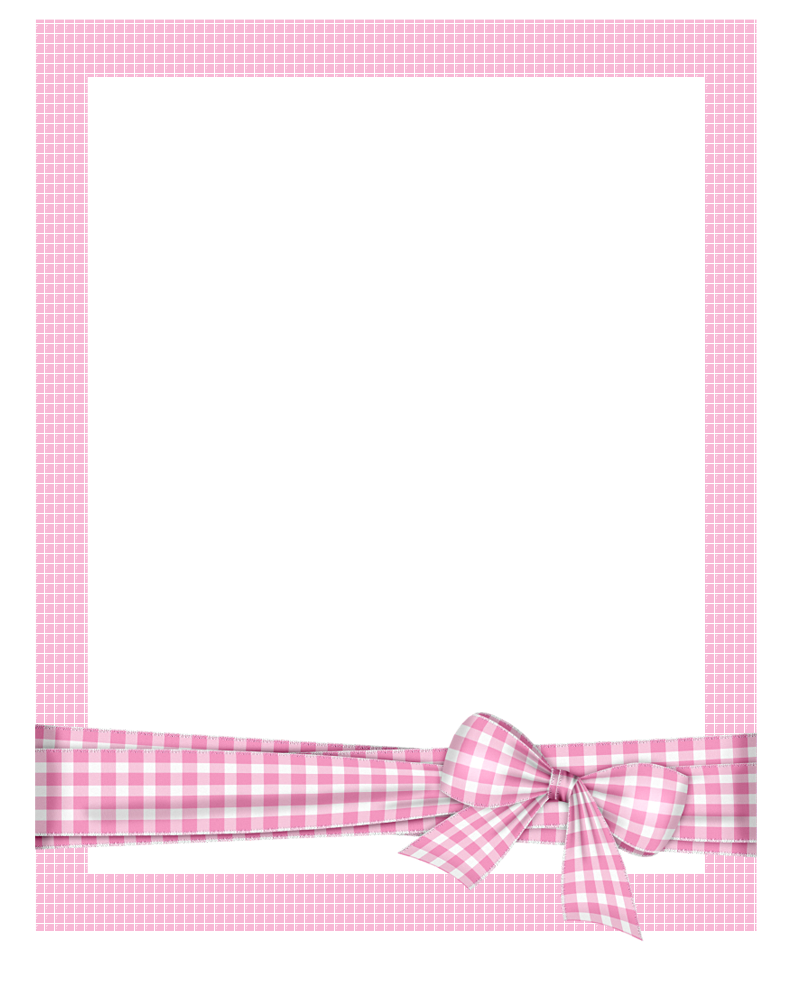 Picture Plaid Frame Frame,Pink Cartoon Hand-Painted Clipart