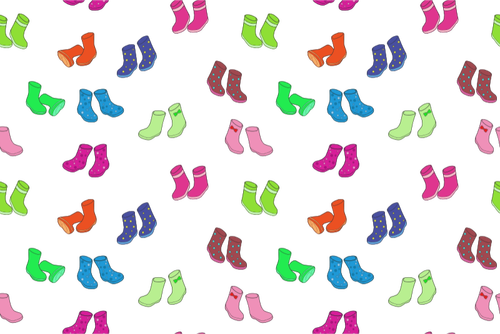 Boots Pattern Clipart