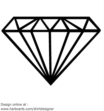 Diamond Outline Dromggd Top Download Png Clipart