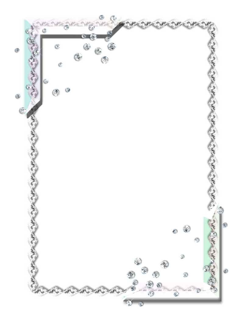 And Picture Diamond Frames Borders Border Clipart