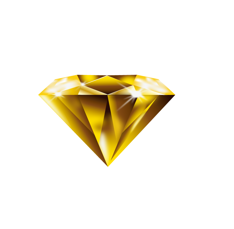 Paper Diamond Yellow Free Download Image Clipart