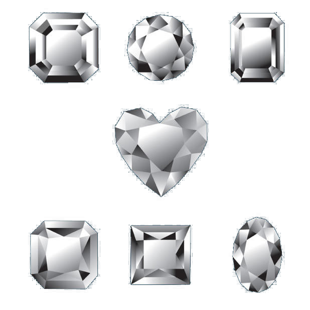Illustrator Diamond Adobe Dazzling Diamonds Download Free Image Clipart