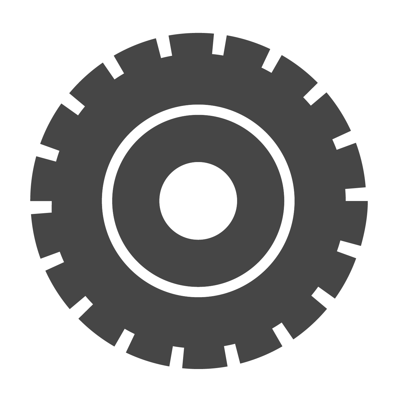 Diamond Tool Blade Cutting Icon Saw Accesories Clipart