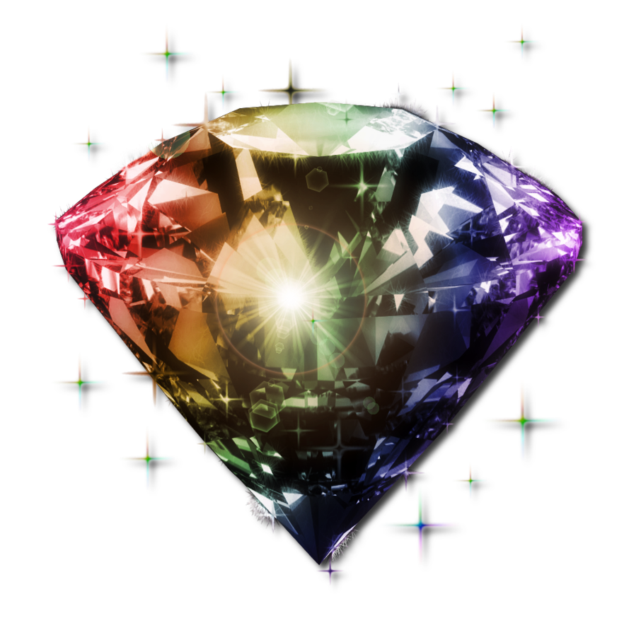 Pink Diamond Color Sparkle Diamonds Ring Gemstone Clipart
