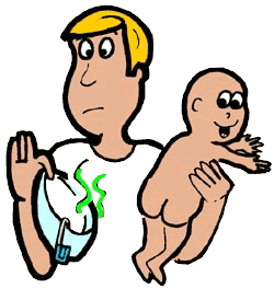 Stinky Diaper Image Png Clipart