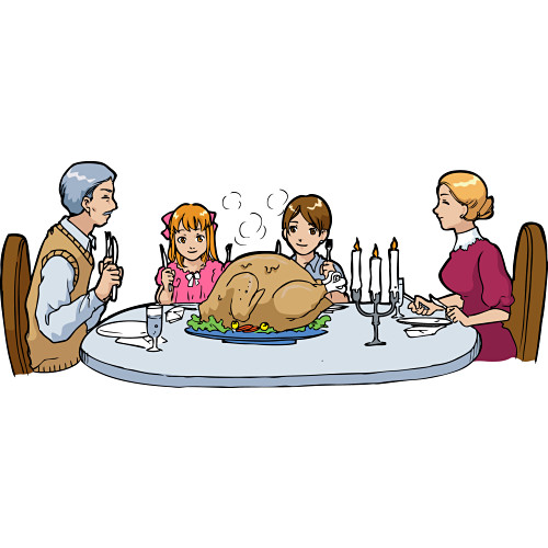 Turkey Dinner Images Free Download Png Clipart