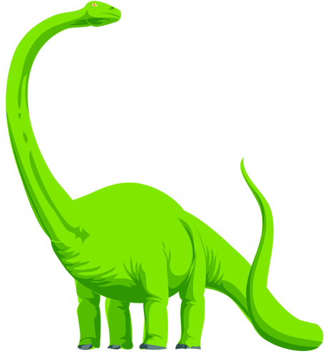 Green Dinosaur Clipart