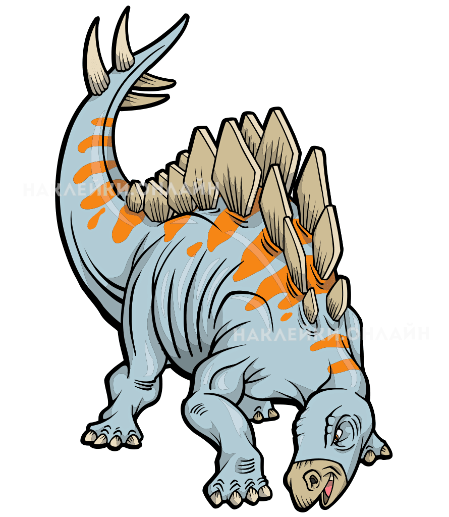 Stegosaurus Dinosaur Triceratops Tyrannosaurus Vector Graphics Clipart