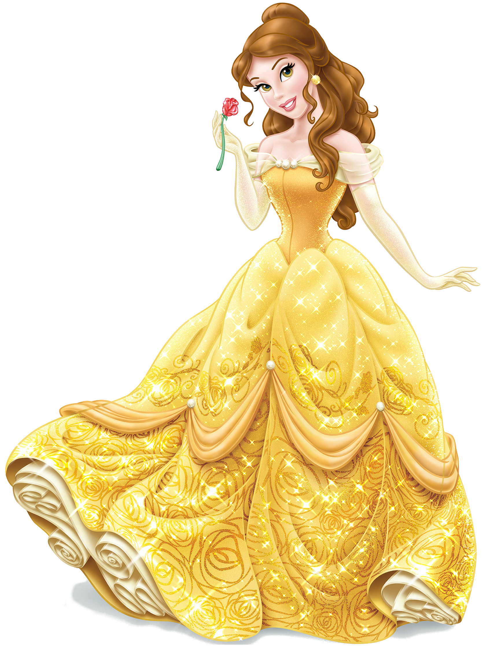 And Beauty Ariel Belle Cinderella Jasmine Beast Clipart