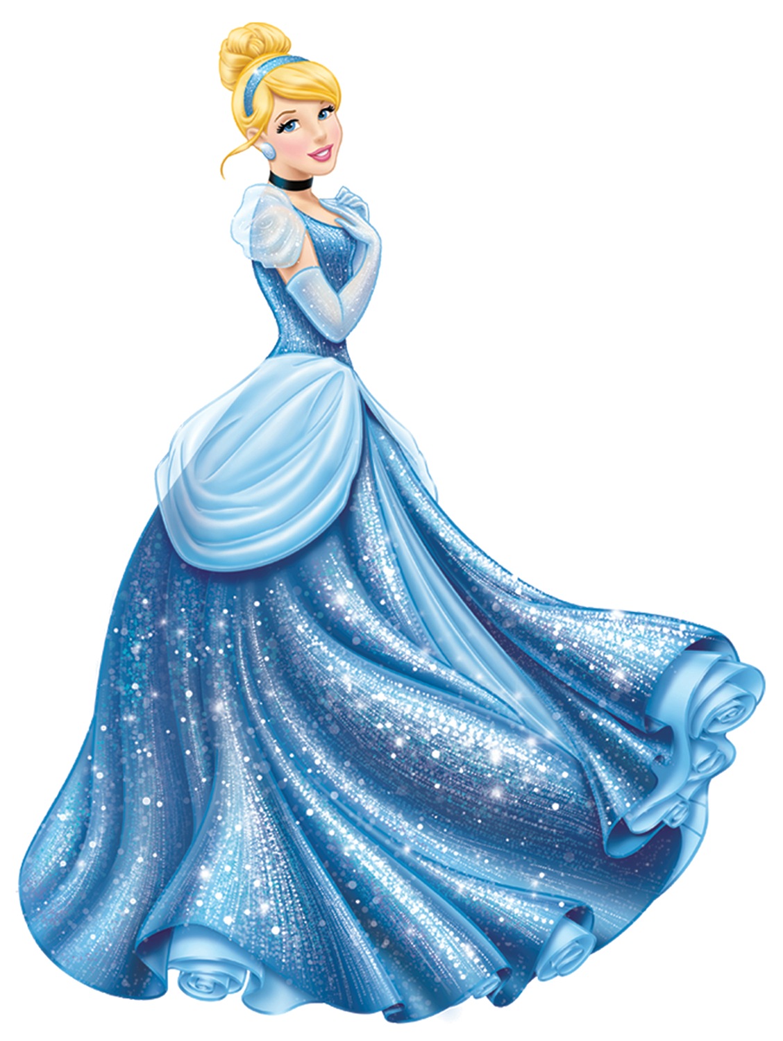 Ariel Belle Aurora Cinderella Rapunzel Princess Clipart
