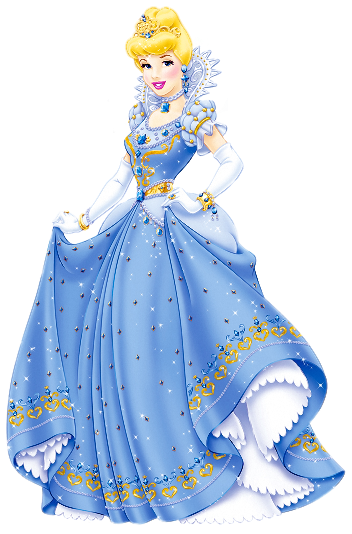 Cinderella Snow Transparent Rapunzel Tiana White Princess Clipart