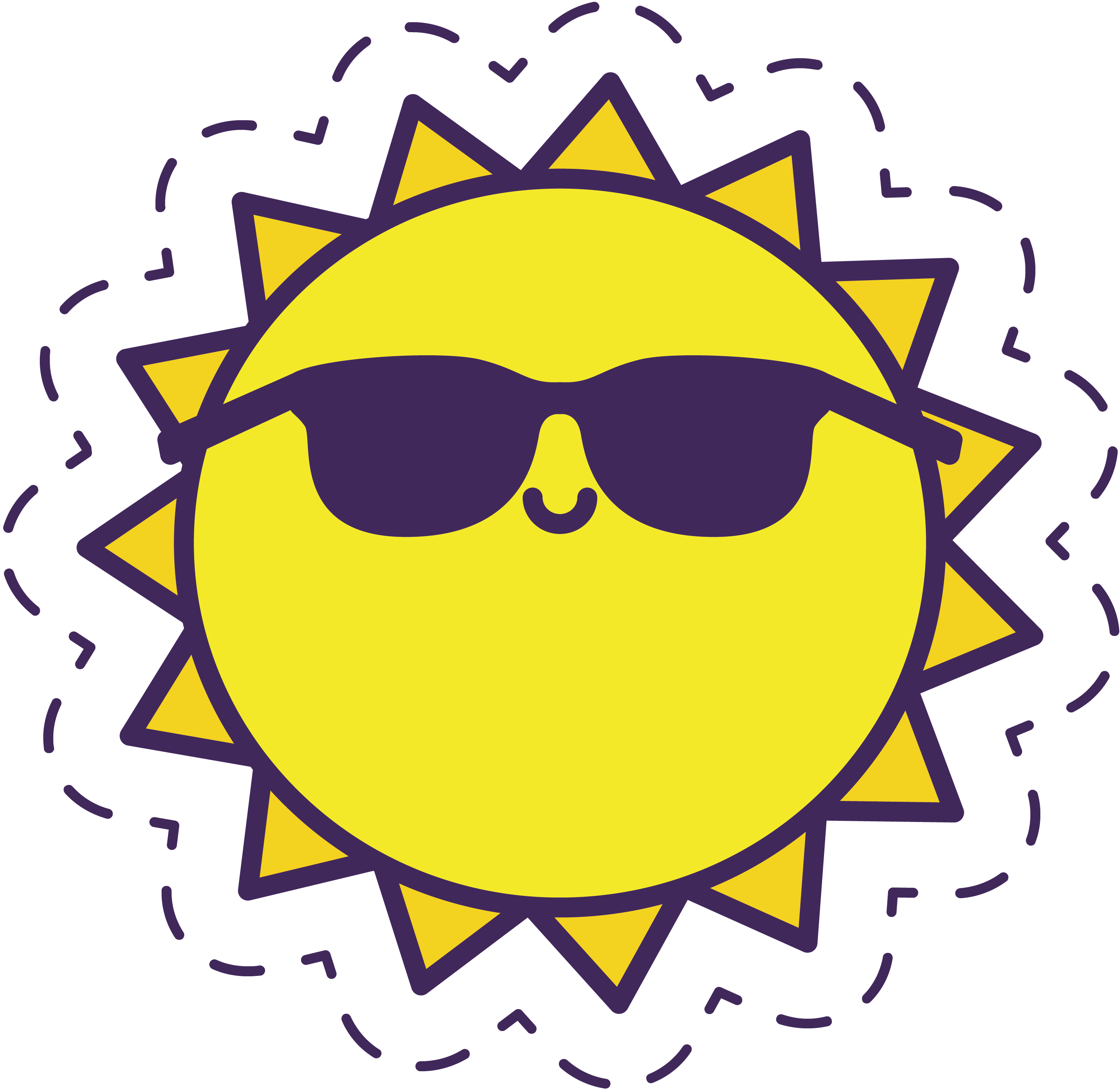 Sunglasses Training Perception Bates Sun Little Visual Clipart