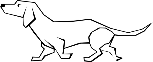 Simple Of A Dog Clipart