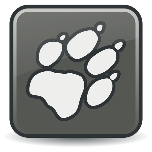 Dog Paw Sign Clipart