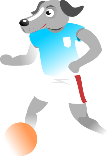 Soccer Dog Clipart