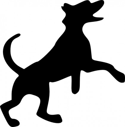 Dogs Dog And Cat Silhouette Free Download Png Clipart