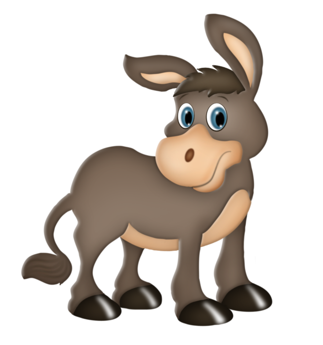 Donkey Horse Cartoon Drawing Free Transparent Image HD Clipart