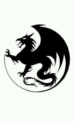 Flying Dragon Silhouette Images Download Png Clipart