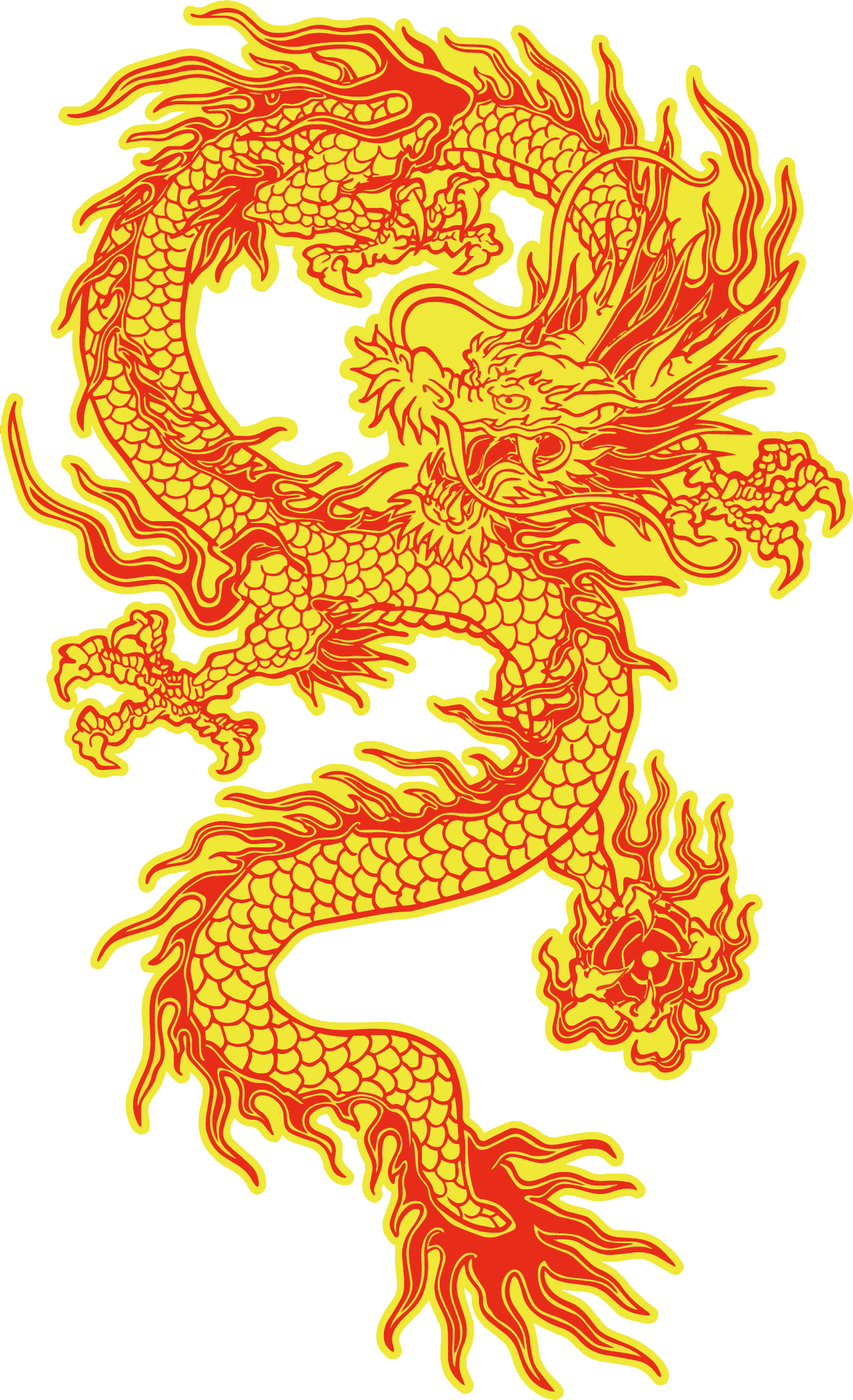 Pattern Korean Illustration Chinese Dragon Free Photo PNG Clipart