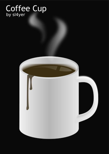 Of A Cup Of Hot Coffee Clipart