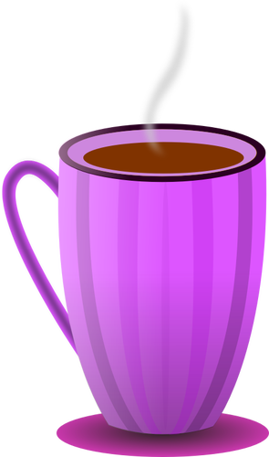 Purple Tea Mug Clipart