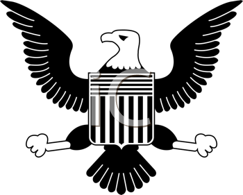 Free American Eagle Patriotic Png Image Clipart