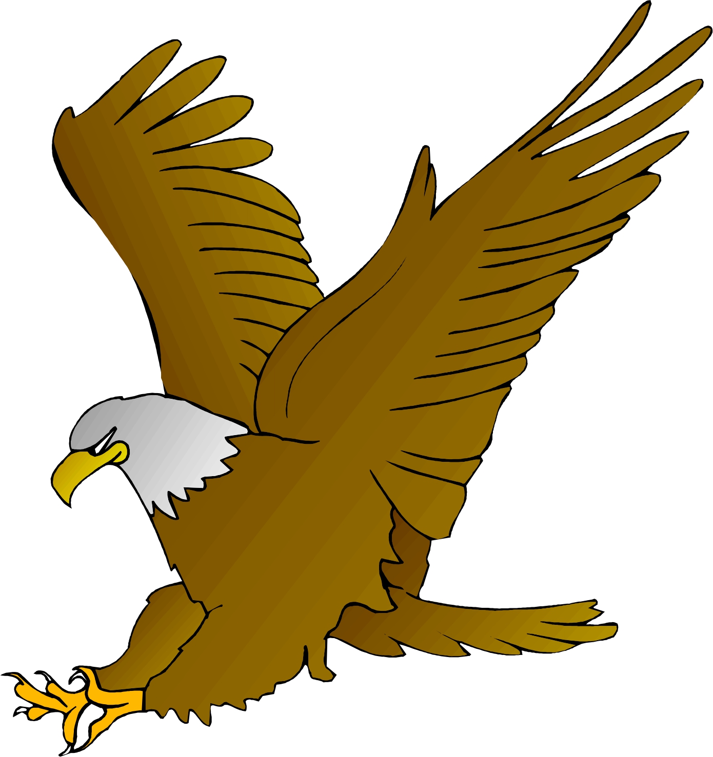 Bald Eagle Showing Post Hd Image Clipart