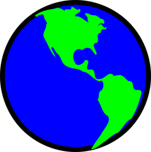 Blue And Green Earth For You Clipart