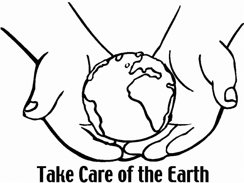Earth Day For Kids Pictures Black And Clipart