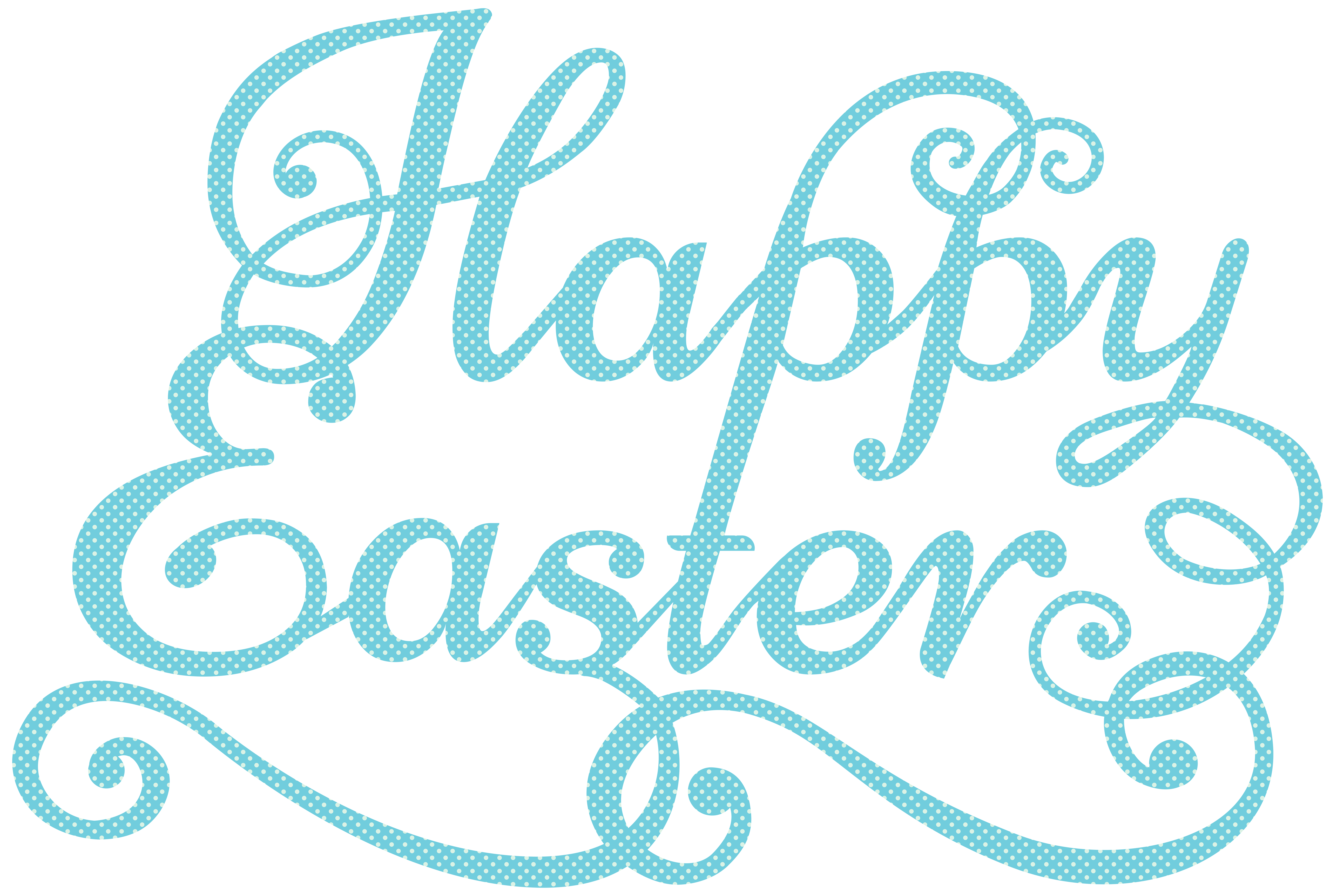 Blue Easter Bunny Transparent Happy Download HD PNG Clipart