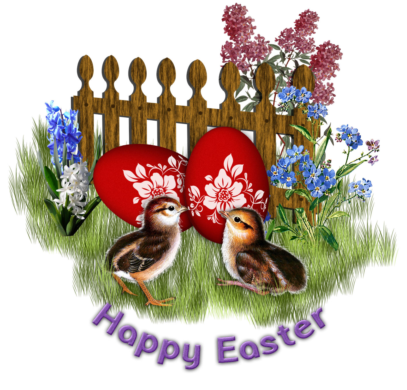 Happy Easter Pillow Kifaranga PNG Image High Quality Clipart