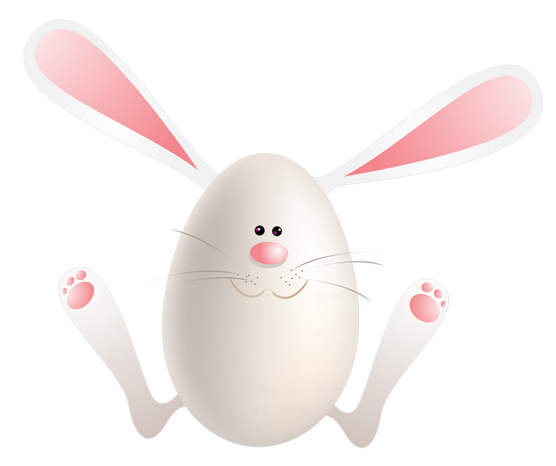 Cute Picture Easter Whiskers Nose Rabbit Egg Clipart