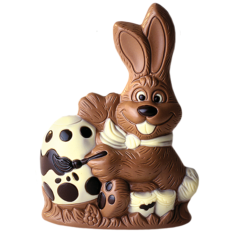 Figurine Easter Bunny Animal Chocolate HQ Image Free PNG Clipart