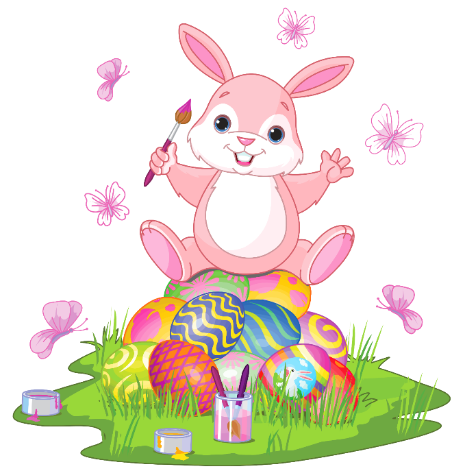 And Picture Egg Eggs Grass With Bunny Clipart