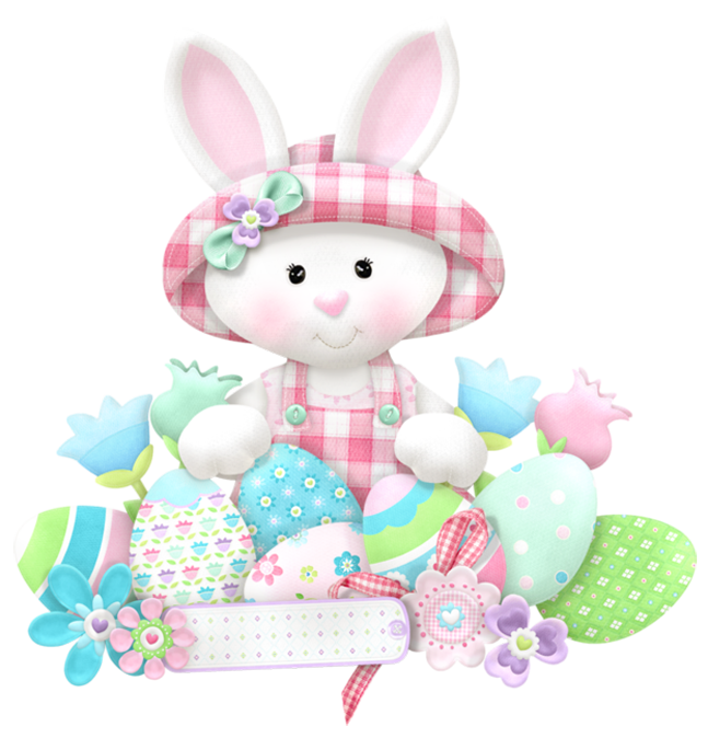 Egg White Easter Bunny Rabbit Free Photo PNG Clipart