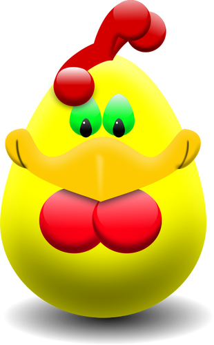 Easter Egg Hen Clipart