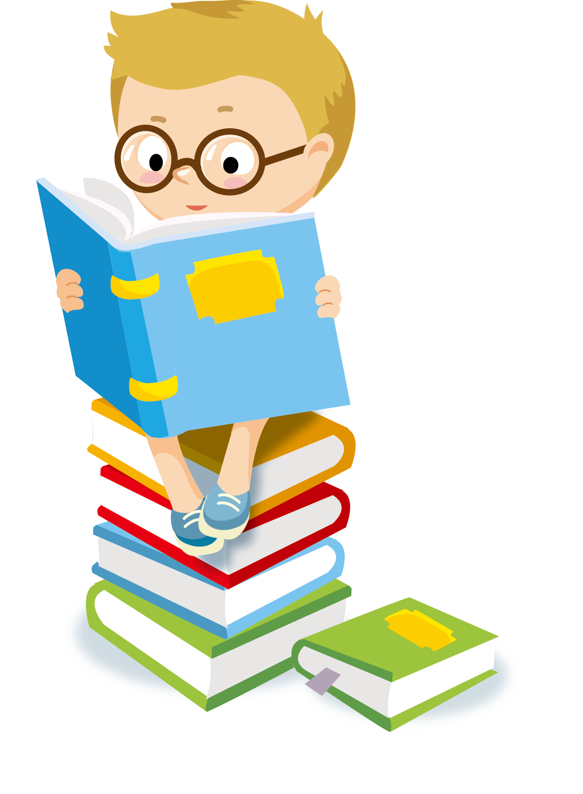Reading Student Child Free Clipart HQ Clipart