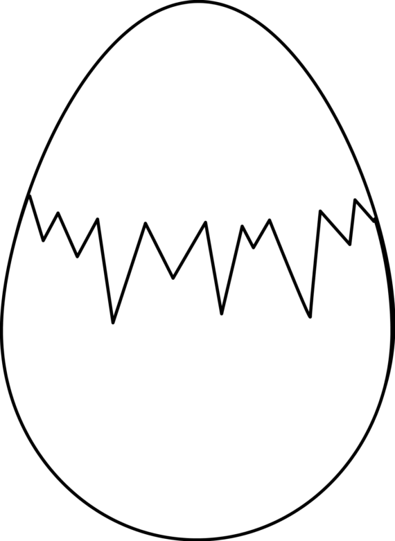 Free Egg Black And White Food Clipart