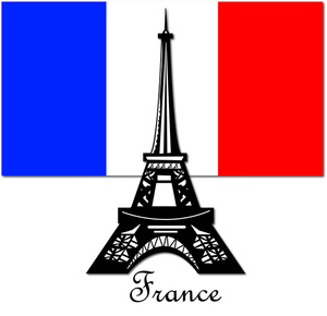 France Image The Eiffel Tower In Paris Clipart