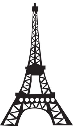 Eiffel Tower Art On Paris Paris Art Clipart