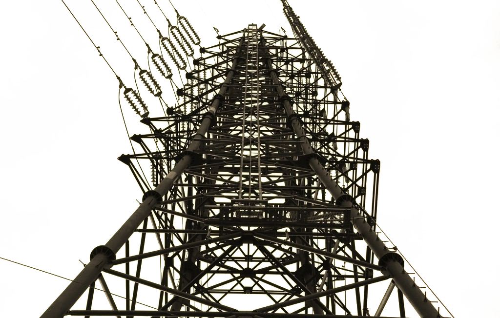 Steel Electricity High Transmission Electrical Voltage Tower Clipart