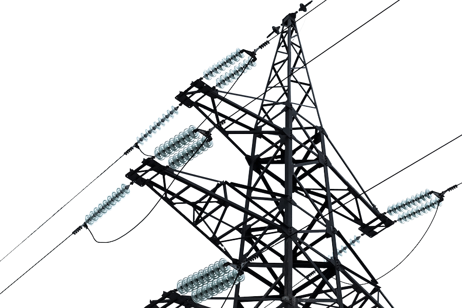 Power Electricity Line High Transmission Overhead Voltage Clipart
