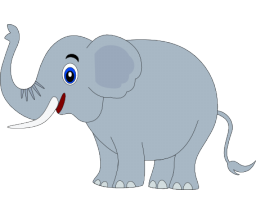 Happy Elephant Image Png Clipart